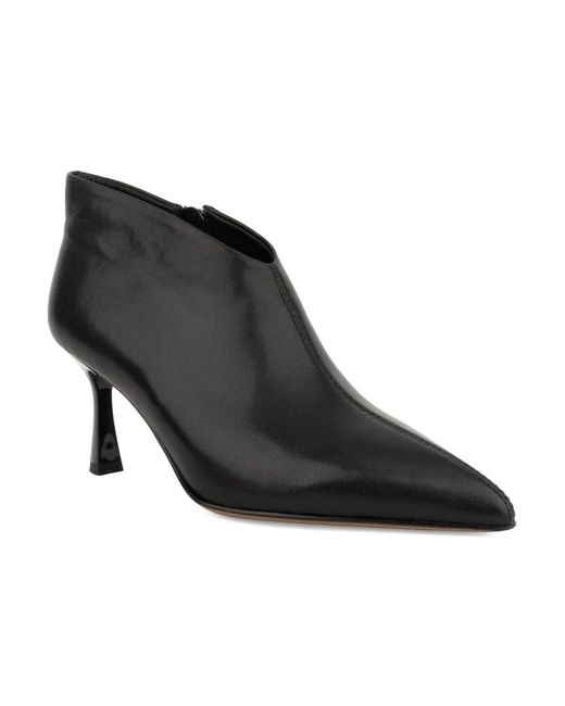 Linda Baumann Black Heeled Boots