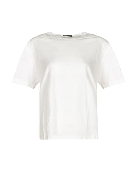 Ann Demeulemeester White T-Shirts