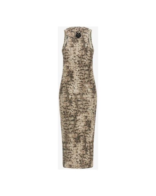 Pinko Metallic Maxi Dresses