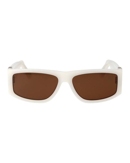 Gcds Brown Sunglasses for men