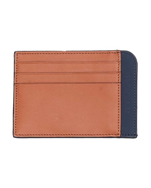Hogan Porta Carte in Brown für Herren