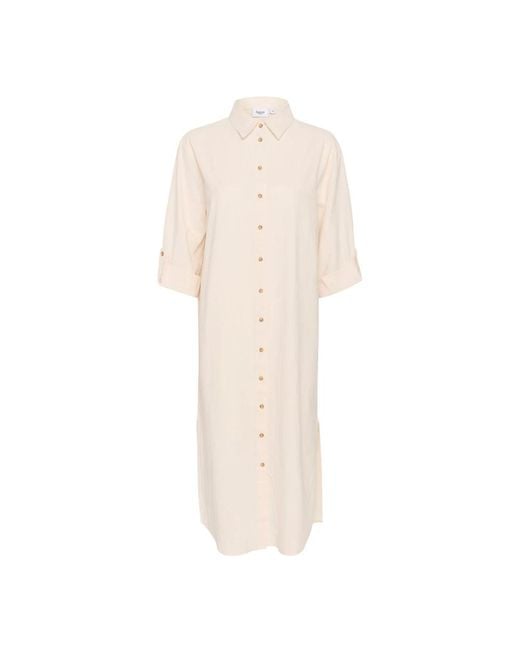 Shirt Dresses Saint Tropez en coloris Natural