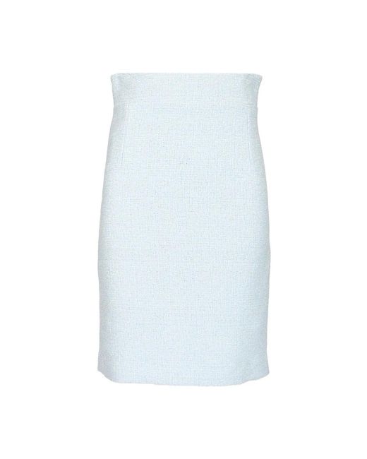 Tagliatore Blue Pencil Skirts