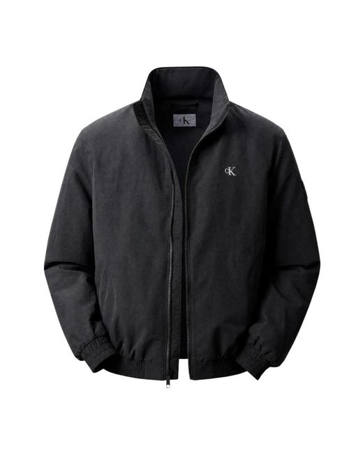 Calvin Klein Lichtgewicht Jack in het Black voor heren