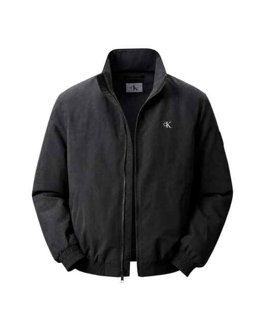 Calvin Klein Black Light Jackets for men