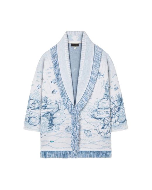 Alanui Blue Cardigans