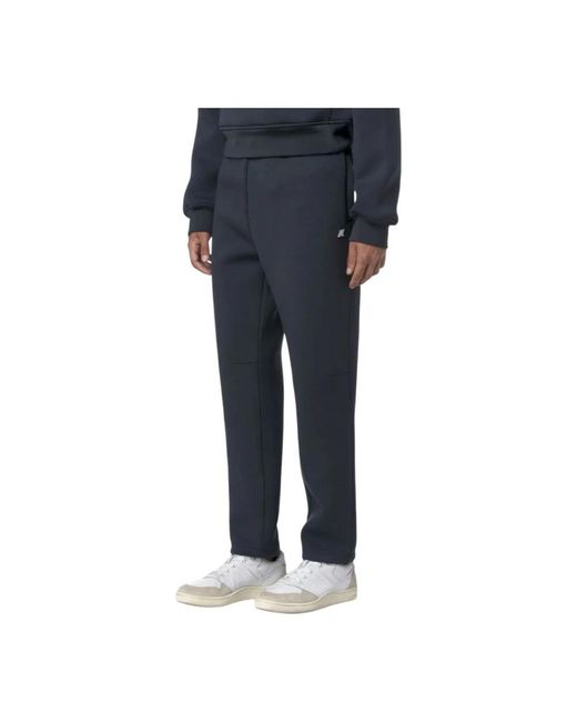 K-Way Blue Sweatpants for men