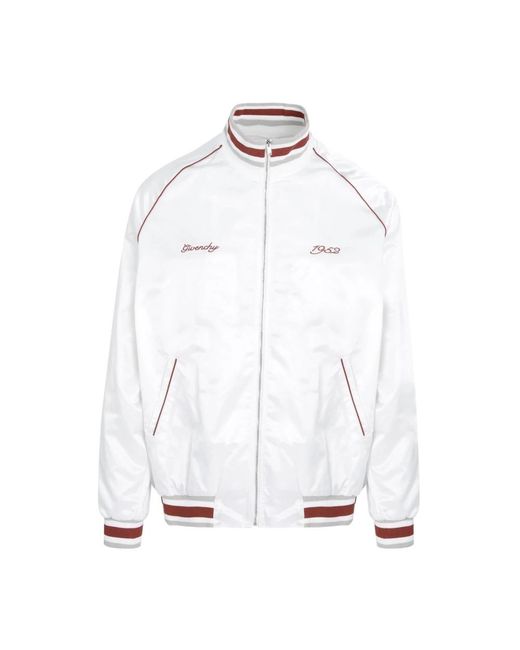 Givenchy White Bomber Jackets for men
