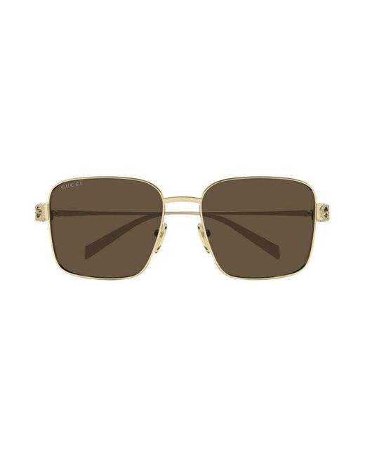 Gucci Yellow Sunglasses