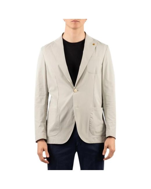 Sartoria Latorre Soffio Jas in het Natural voor heren