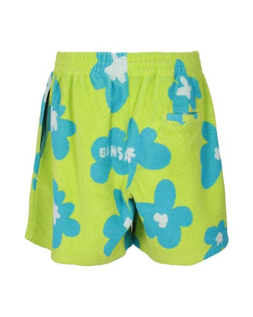 Bonsai Kurze passform korb stil shorts in Blue für Herren