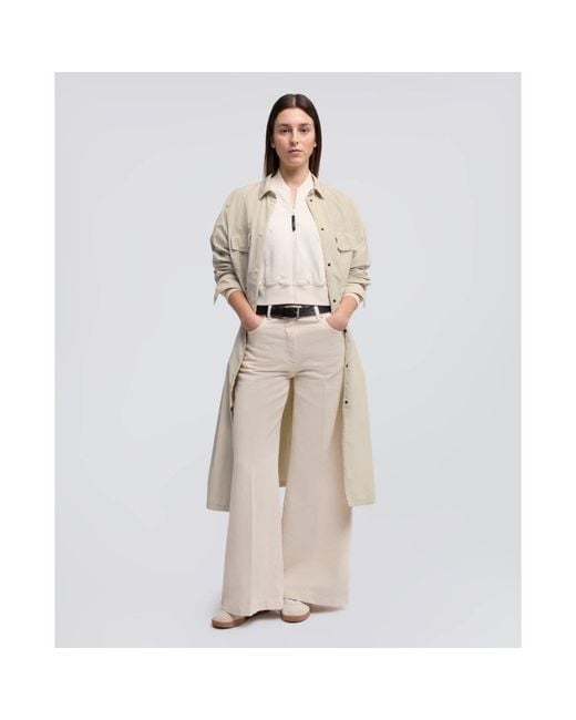 Aspesi Natural Single-Breasted Coats
