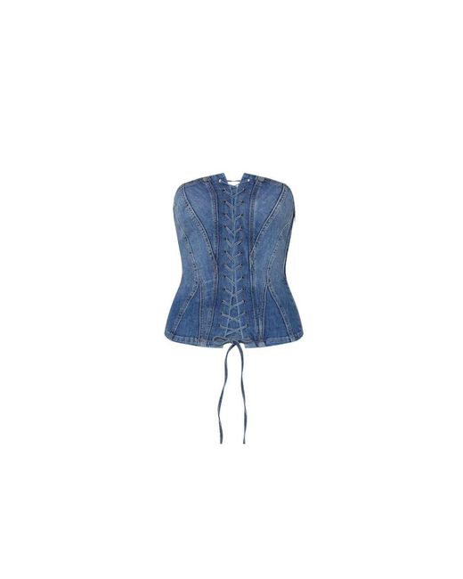 Liu Jo Blue Sleeveless Tops