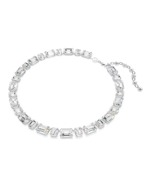 Collana millenia di Swarovski in Metallic