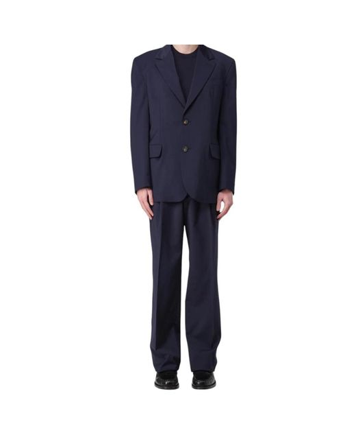 Hevò Molfetta Suit in het Blue voor heren