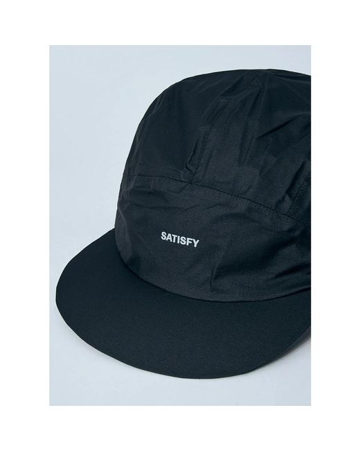 Caps di Satisfy in Blue da Uomo