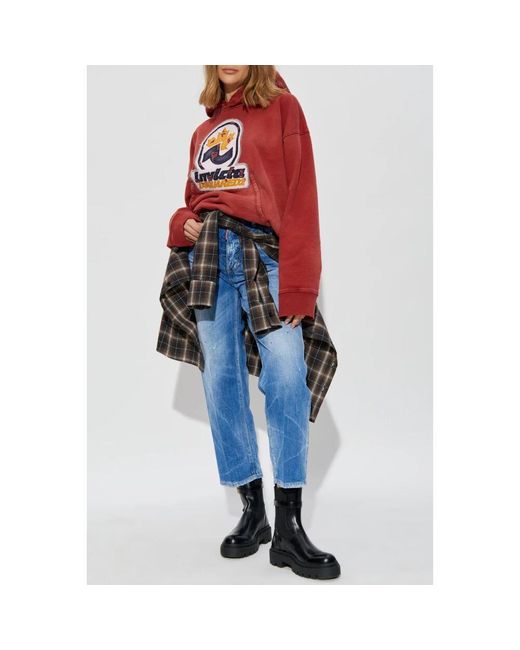 Hoodies DSquared² de color Red