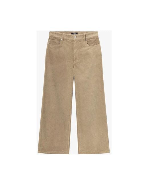 A.P.C. Clyde Pants in het Natural