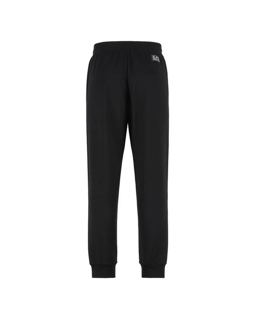 EA7 Black Sweatpants for men