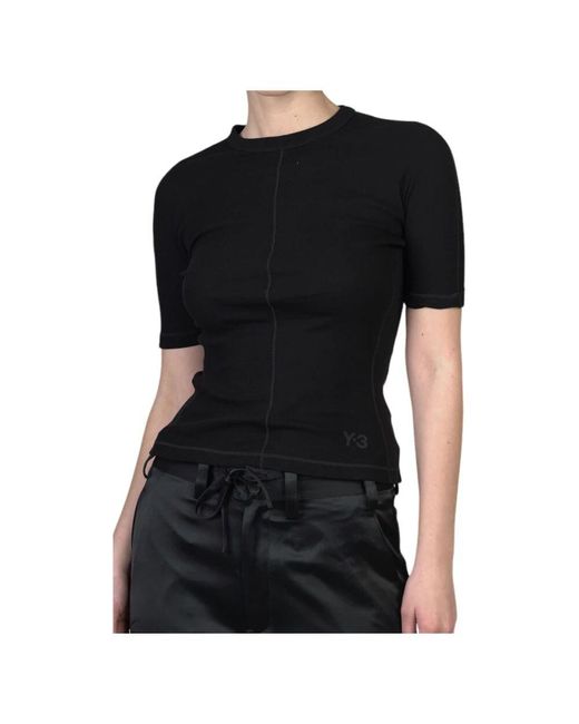 T-Shirts di Y-3 in Black