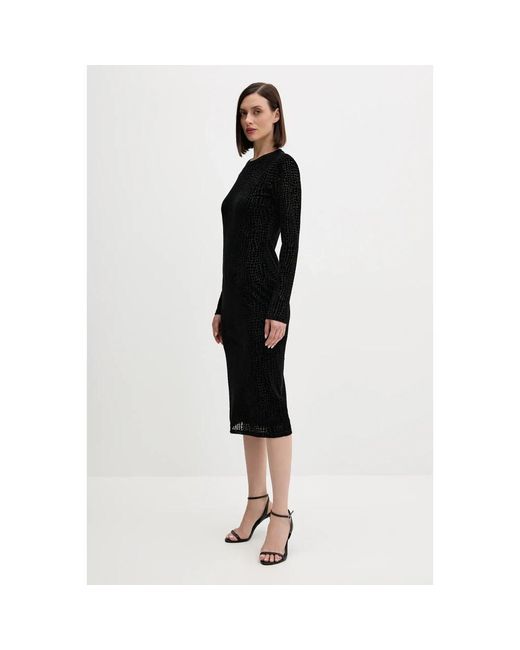 Joop! Midi Jurk in het Black