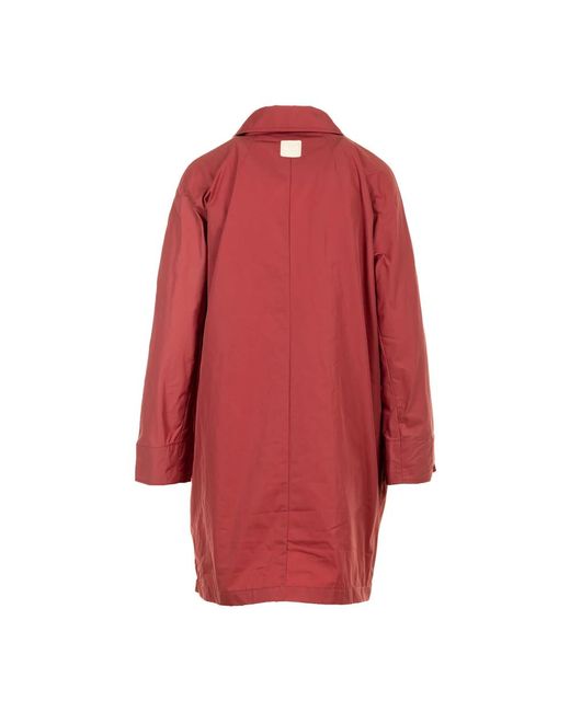 Coats > single-breasted coats OOF WEAR en coloris Red