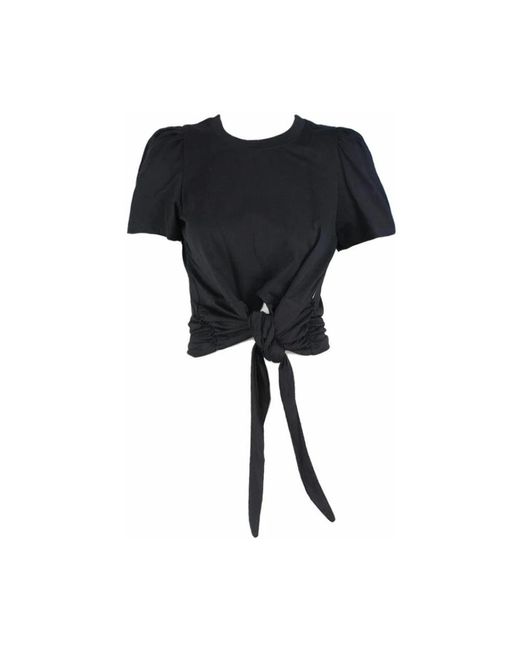 T-Shirts Silvian Heach de color Black