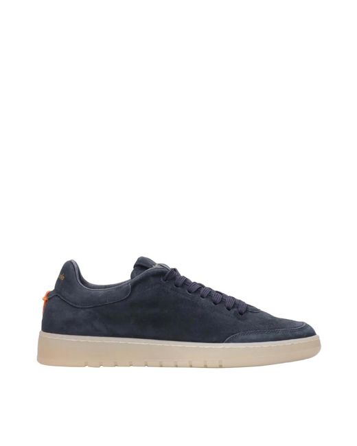 Barracuda Schoenen ,Blauw ,Suède Sneakers in het Blue voor heren
