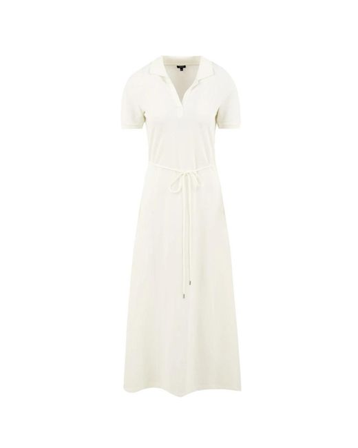 Aspesi Kleedjes ,Shirt Dress in het White