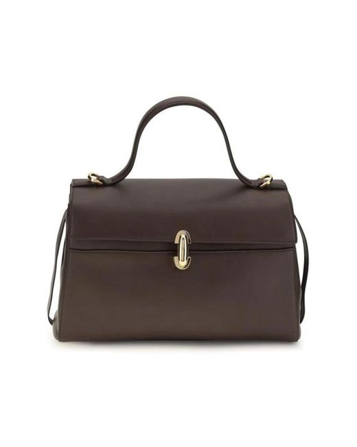 SAVETTE Brown Handbags