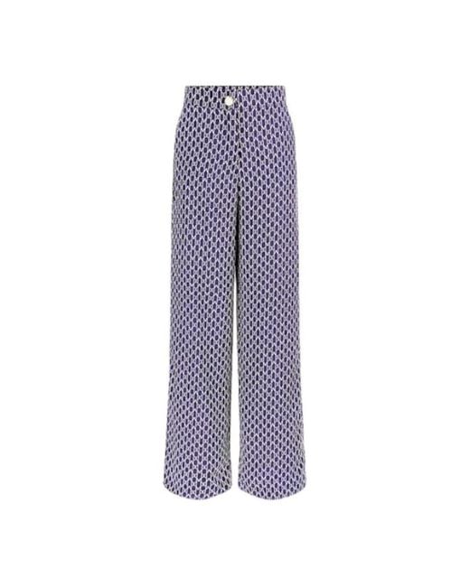Guess Purple All over logo robin pant