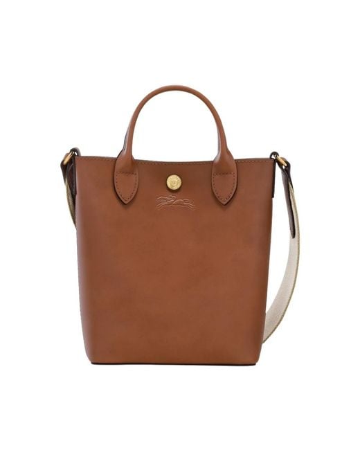 Longchamp Brown Tote Bags