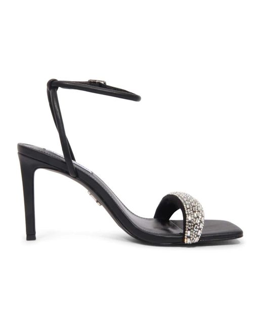 Steve Madden Black High Heel Sandals