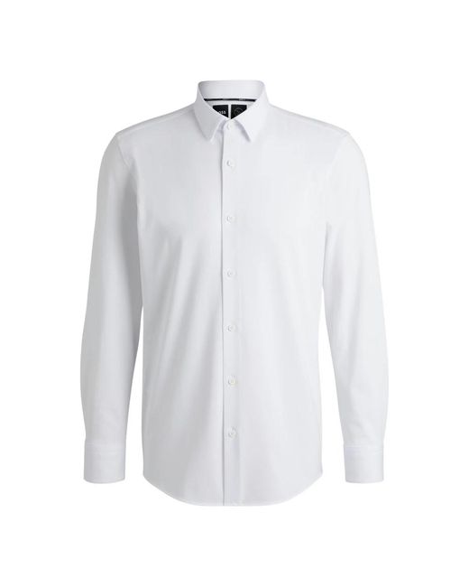 HUGO White Formal Shirts for men