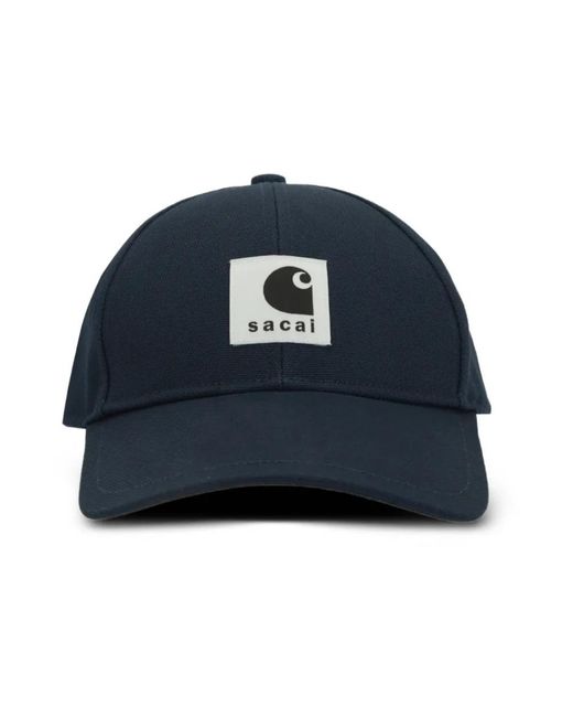 Sacai Blue Hats & Caps