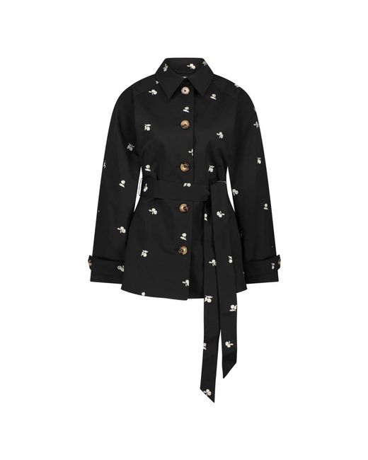 FABIENNE CHAPOT Trench Coats in het Black