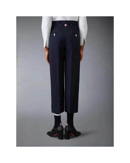 Thom Browne Beltloop Chino in het Blue