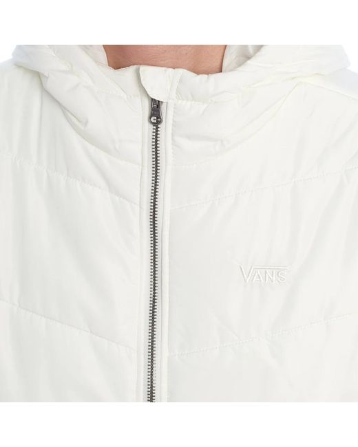 Vans Gray Winter Padded Jacket Mte Vn000h5e White