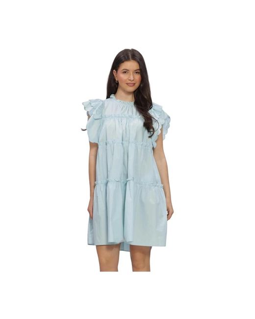 Object Blue Objhope/L Kleid