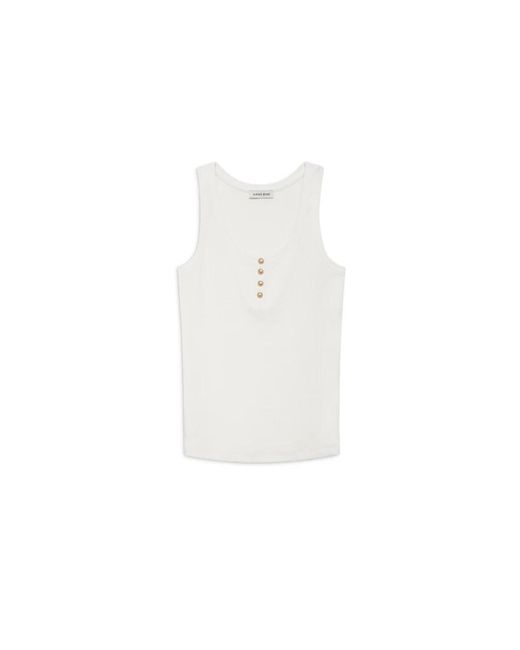 Sleeveless Tops Anine Bing de color White
