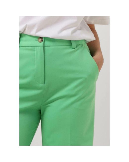 Modström Broeken ,Groen ,Polyester Anchor Broek in het Green