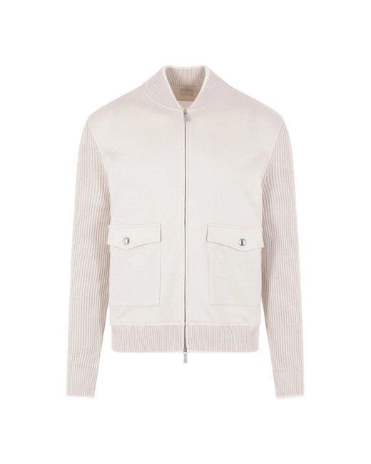 Bomber Jackets Eleventy pour homme en coloris White