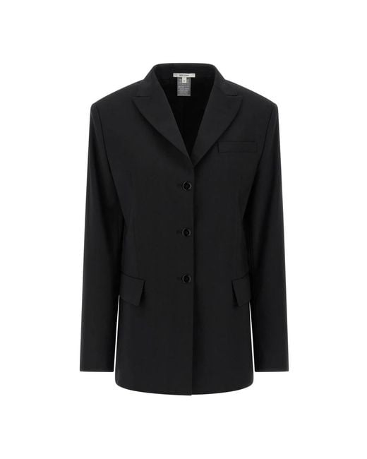 Nensi Dojaka Black Blazers