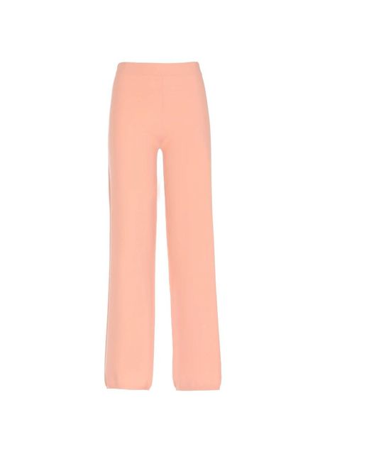 Kangra Pink Straight Trousers