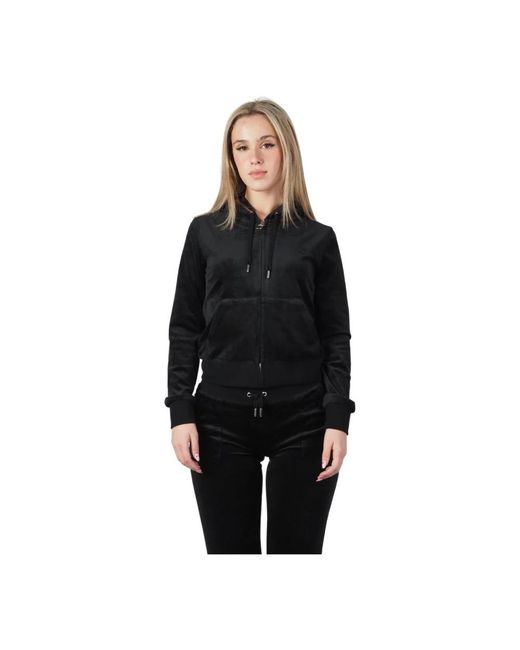 Zip-Throughs Juicy Couture de color Black