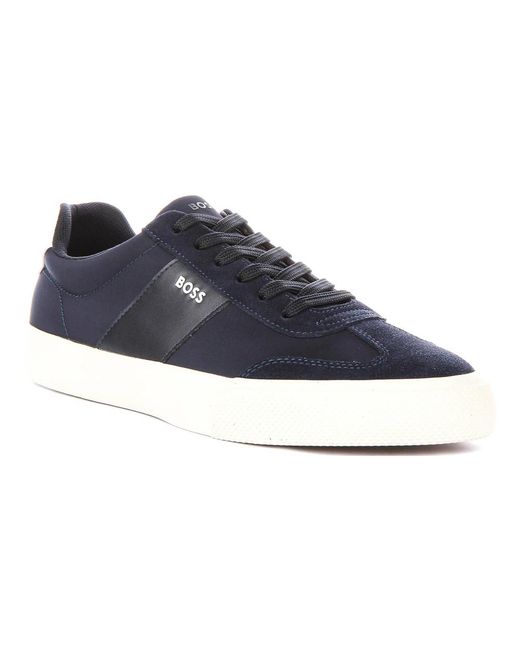 Boss Blue Sneakers for men