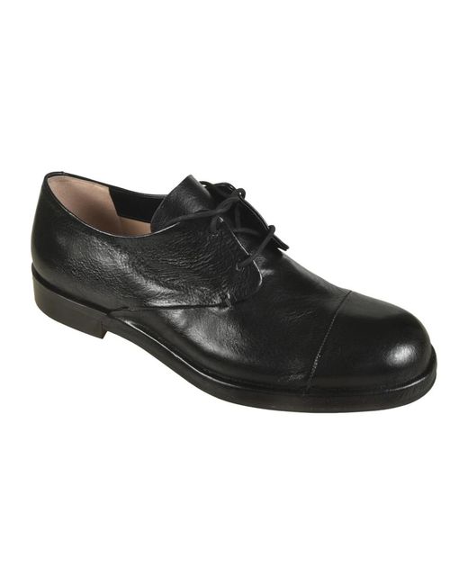 Roberto Del Carlo Black Laced Shoes