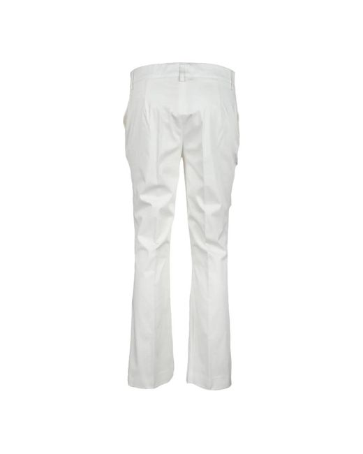 L'Autre Chose Gray Wide Trousers