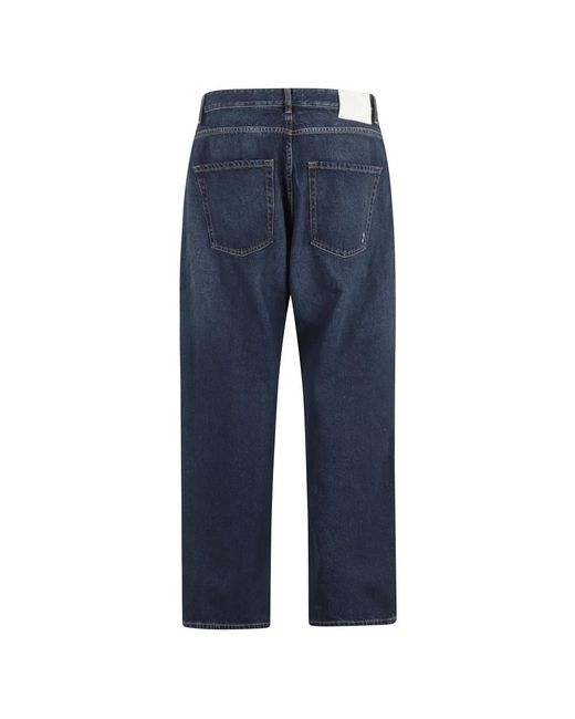 ICON DENIM Blue Straight Fit Jeans for men