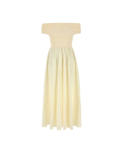 Amotea Yellow Maxi Dresses